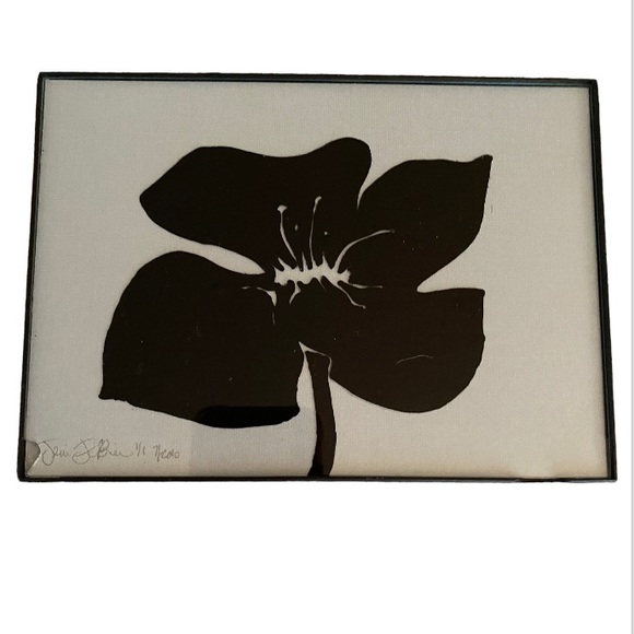 Original Vintage Floral Art (Pair) - Signed - Picture 3 of 6